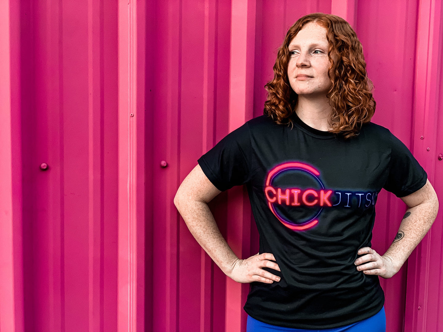 Chickjitsu Neon Lights