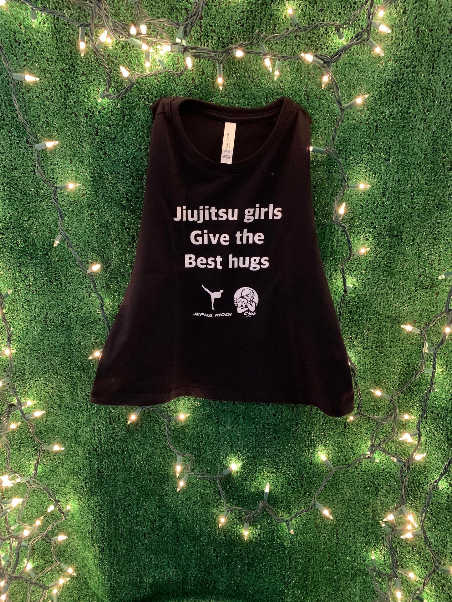 Jiujitsu Girls Give The Best Hugs Crop Tank