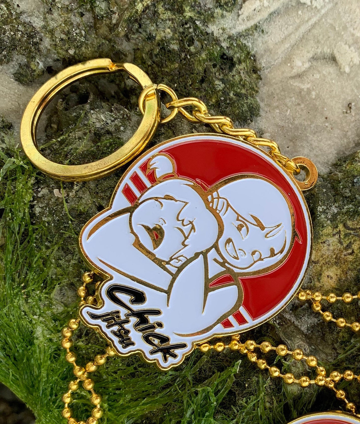 Chickjitsu Keychain