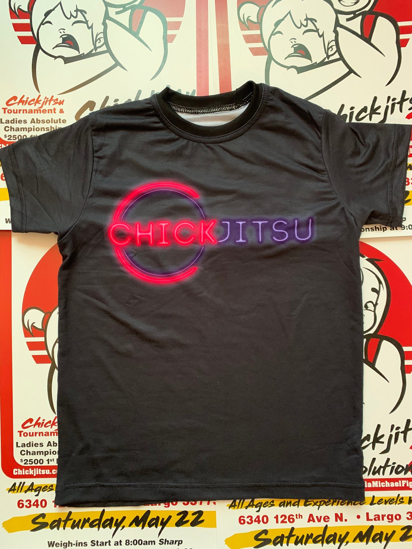 Chickjitsu Neon Lights