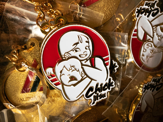 Chickjitsu Keychain