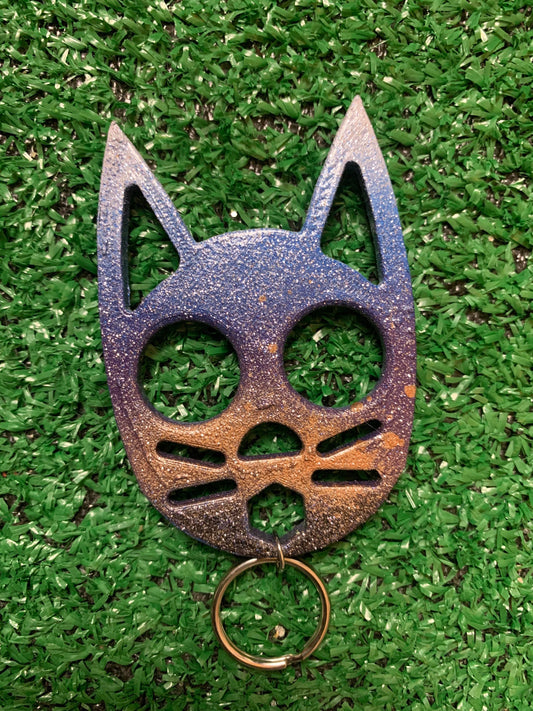 Jiujitsu Kitty Keychain